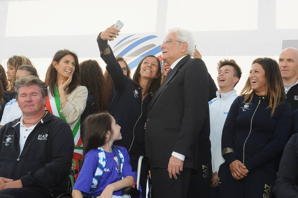 Mattarella inaugurazione Tre Fontane cittadella dello sport