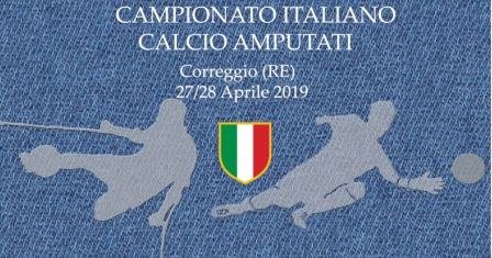 E’ partito da Correggio  il primo Campionato Italiano di Calcio amputati